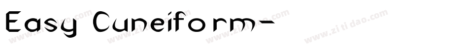 Easy Cuneiform字体转换